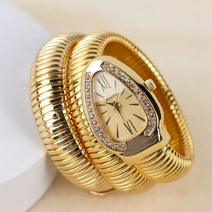 Elegant Wraparound Watch – Feminine, Modern, Iconic