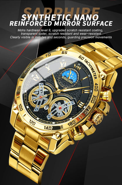 BINBOND Men’s Luxury Quartz Watch