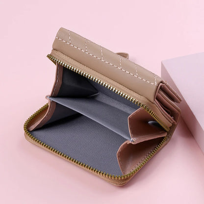 Mini Tri-Fold Embroidered Wallet – 2025 Edition
