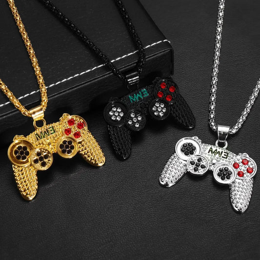 RAKOL Trendy Gamepad Stainless Steel Necklace