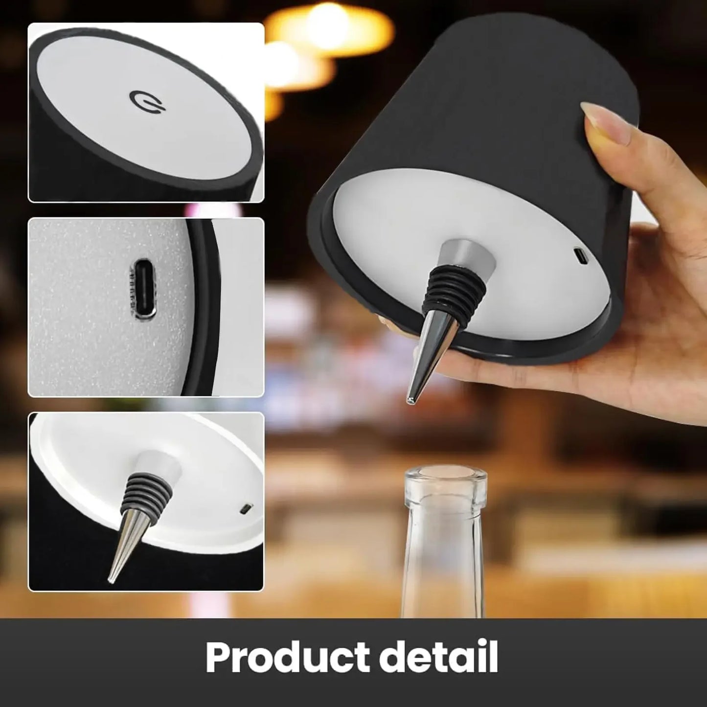 GlowTop™ Bottle Lamp