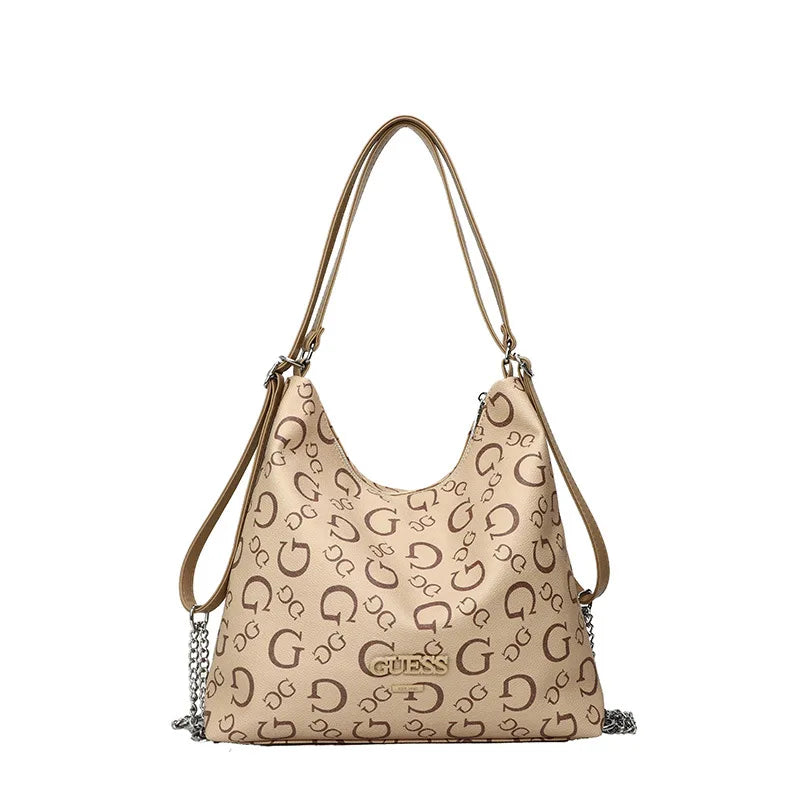 2025 Guessing Collection of Letter Print Backpack & Crossbody Bag