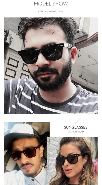 Retro Polarized Sunglasses – Unisex Summer Shades