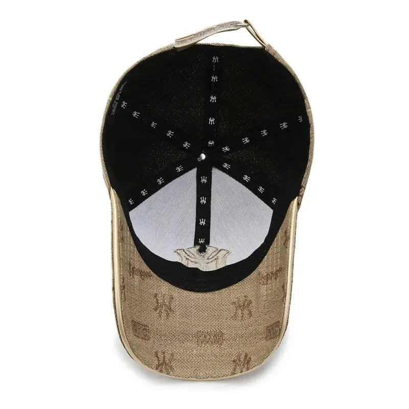 Street Style Essential Embroidered Letter Cotton Baseball Cap