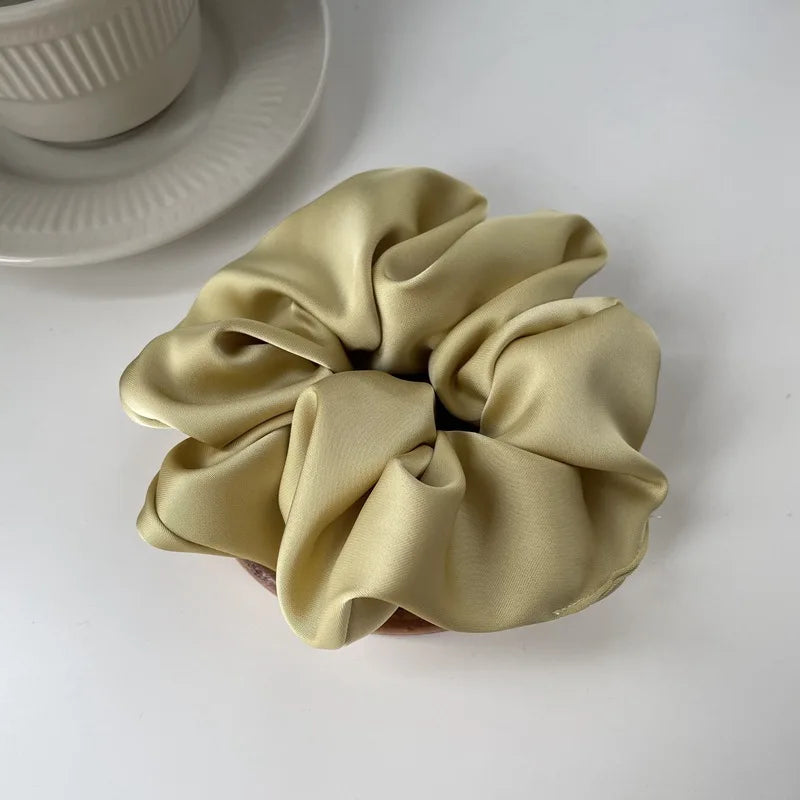 Luxe French Satin Scrunchie