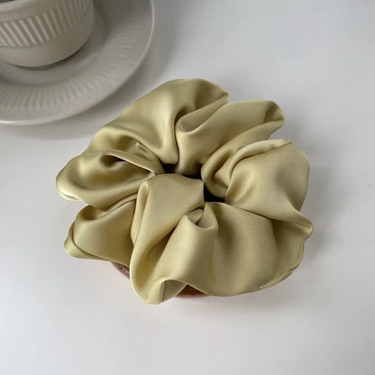 Luxe French Satin Scrunchie
