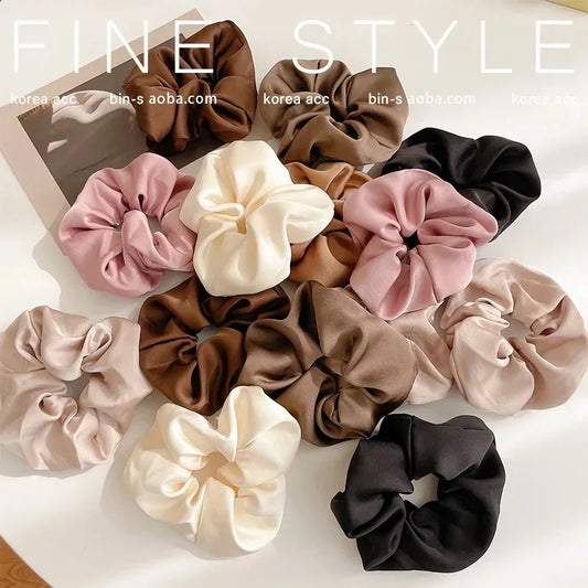 Luxe French Satin Scrunchie