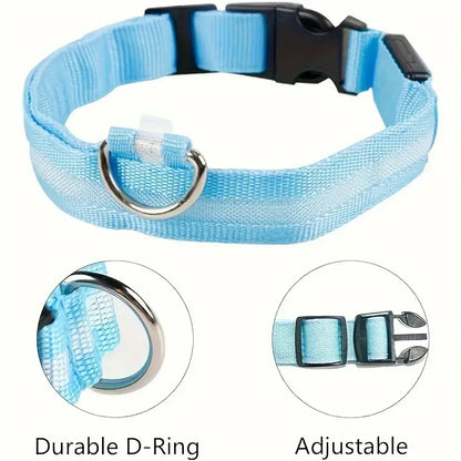 LED Glow Dog Collar – Safety Protection