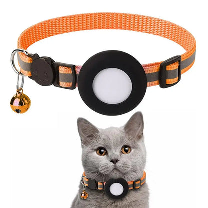Anti-Loss Airtag Reflective Cat Collar