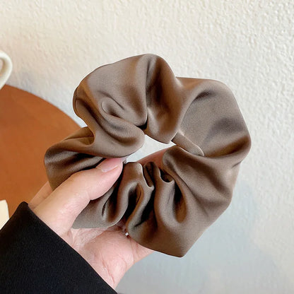 Luxe French Satin Scrunchie