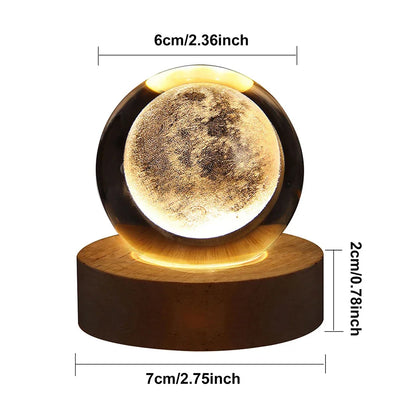 3D Night Light Crystal Ball