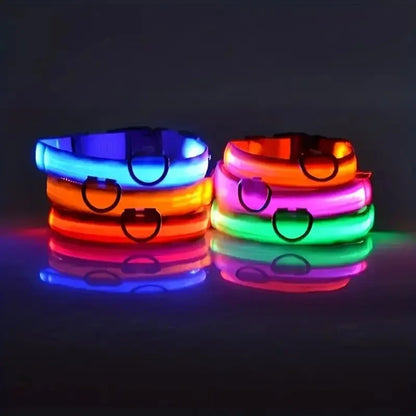 LED Glow Dog Collar – Safety Protection