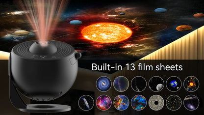 Starry Galaxy Night Light Projector