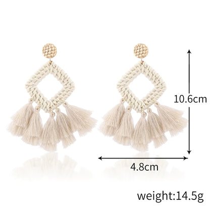 Handmade Bamboo Earrings
