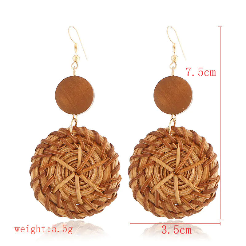 Handmade Bamboo Earrings