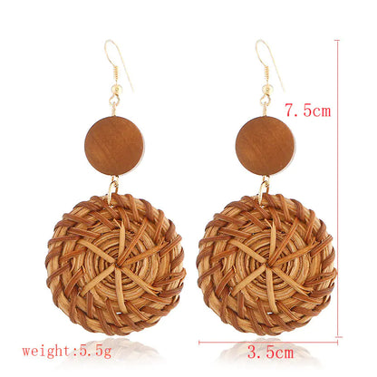 Handmade Bamboo Earrings