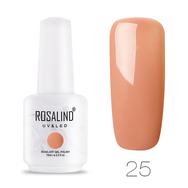 Rosalind Nail Gel, Solid Color UV