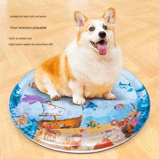 Sensory Water Play Mat for Cats & Dogs – Interactive Fun