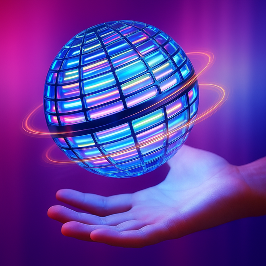 Futuristic Flying Orb Ball – Galactic Boomerang Spinner