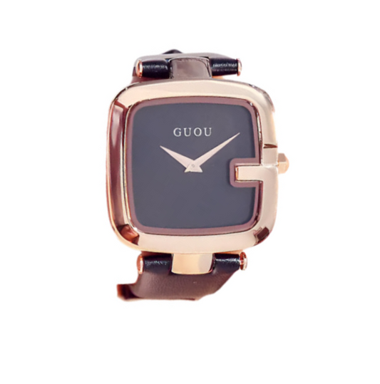 Guou Sophistication in Quartz Square Watch