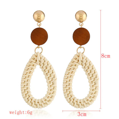 Handmade Bamboo Earrings