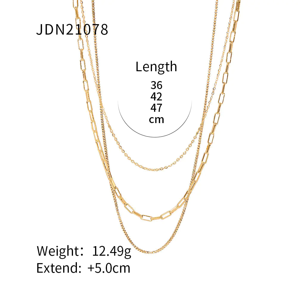 De L’Volue – L’Attache Necklace Vintage 18K Gold