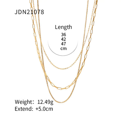 De L’Volue – L’Attache Necklace Vintage 18K Gold
