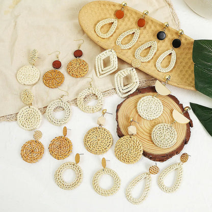 Handmade Bamboo Earrings