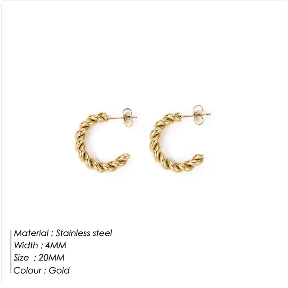 The De L'Volue - Ciel Arc Earrings