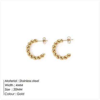 The De L'Volue - Ciel Arc Earrings