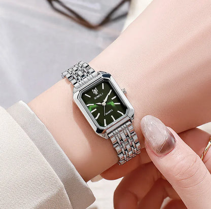 The Vivre Square Timepiece – Women’s Steel Strap Watch